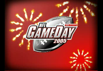 NFL GameDay 2005 Title Screen